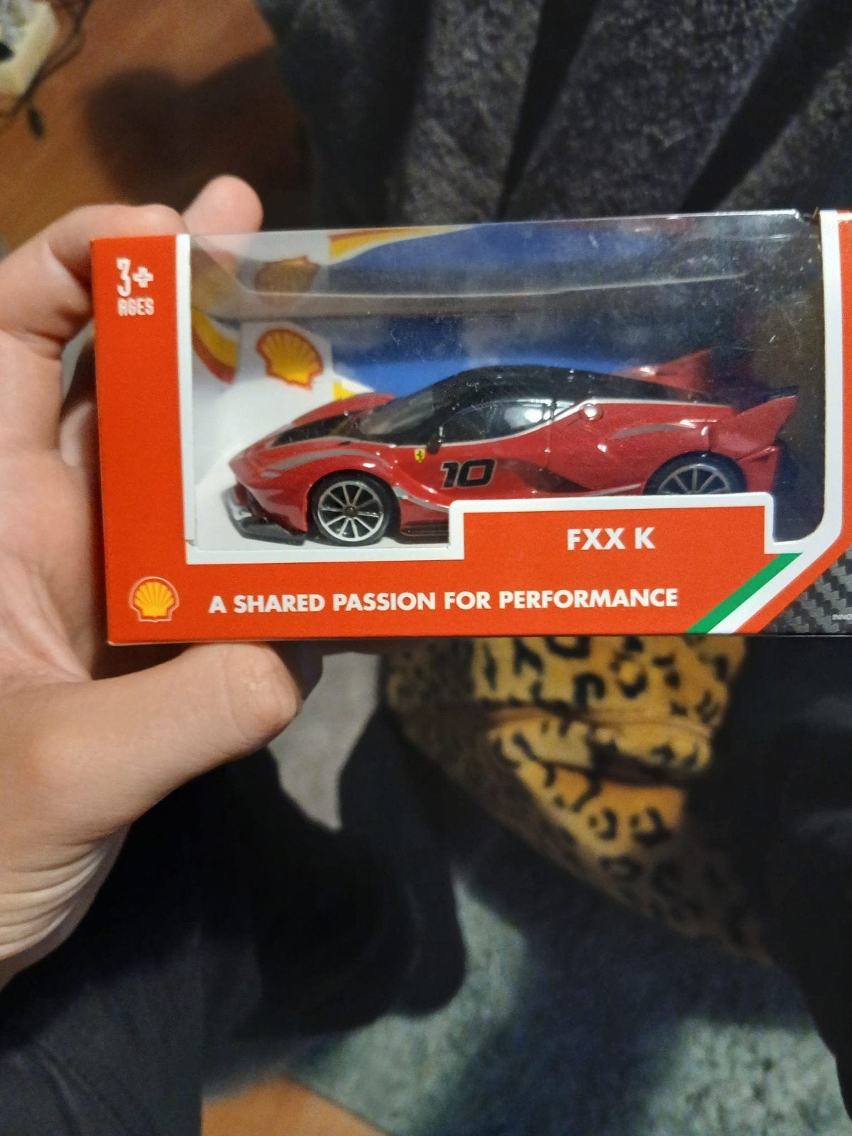 Ferrari fxx k miniatuur auto, Ophalen, Auto