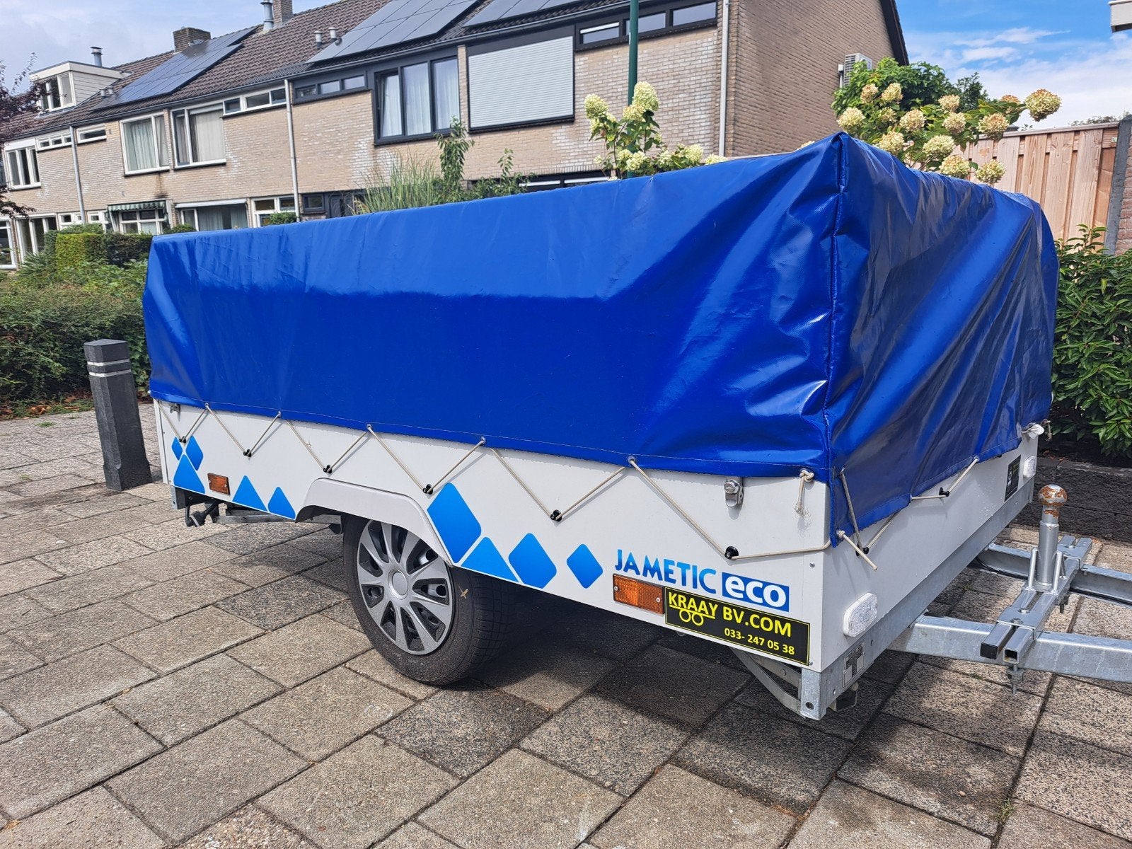 Jamet Eco 2024, Caravans en Kamperen, Vouwwagens, Ophalen, Jamet, Grijs, Tot en met 4