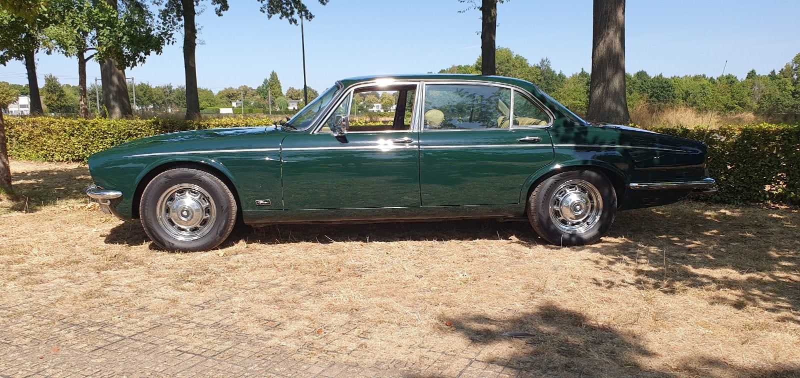 Jaguar XJ6 4.2 airco, cruise control alle inruil mogelij, Auto's, Automaat, Achterwielaandrijving, Beige, 4 stoelen