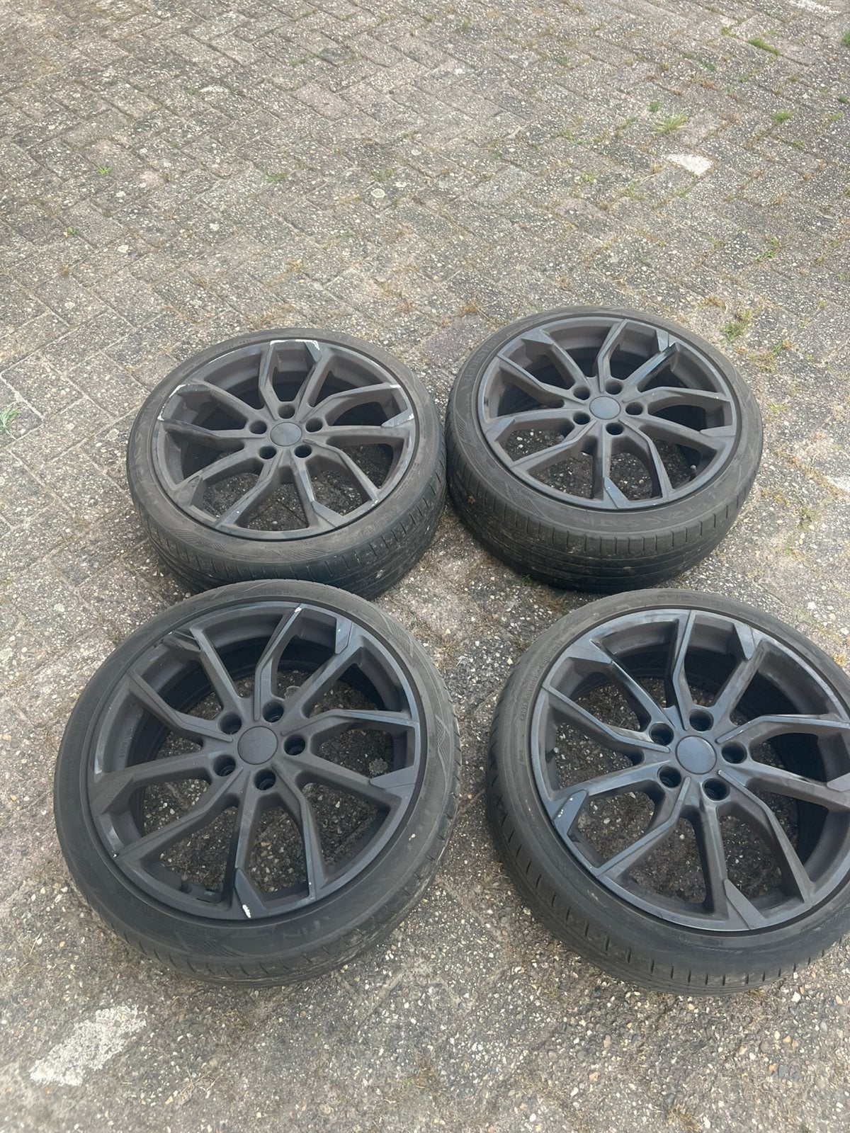 Audi velgen 5x112, Ophalen
