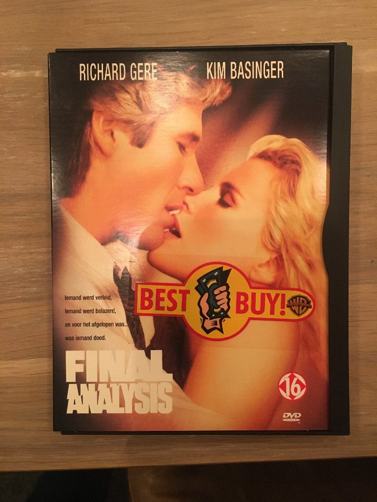 DVD Final Analysis, Vanaf 16 jaar, Ophalen of Verzenden, Zo goed als nieuw