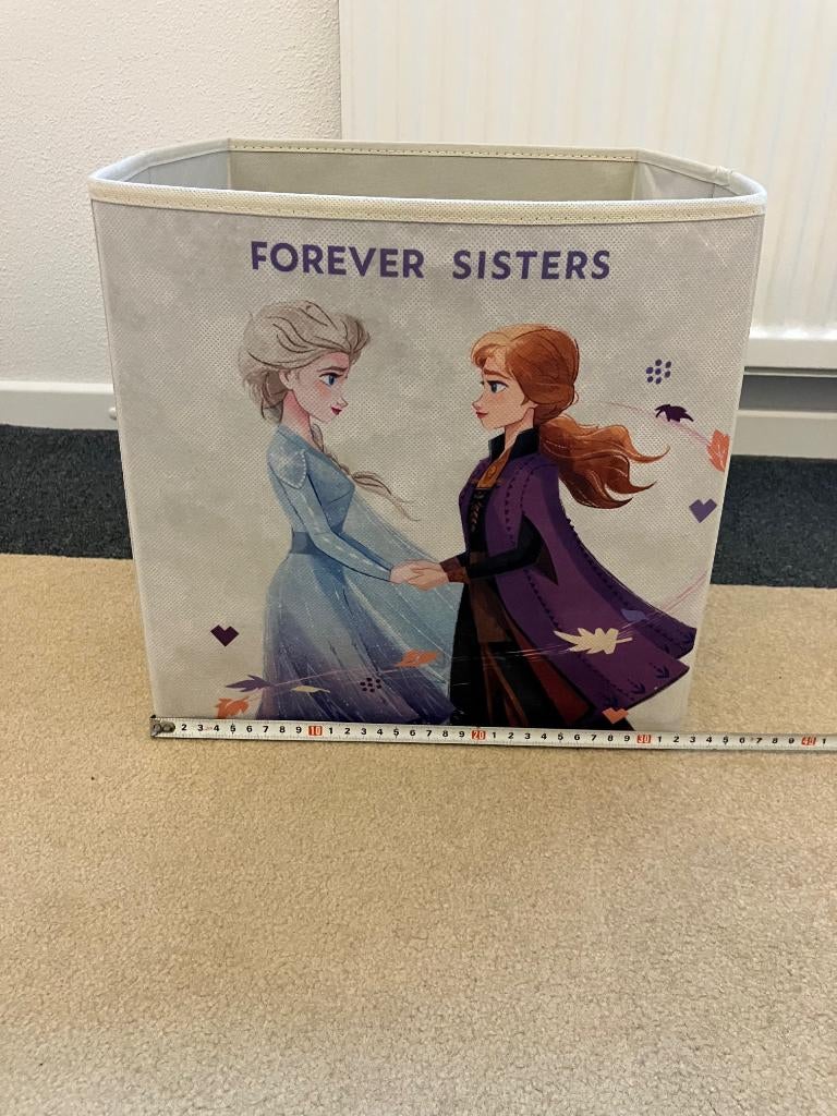 Frozen opberg mand / box, Ophalen of Verzenden, Nieuw, Rechthoekig, Overige materialen