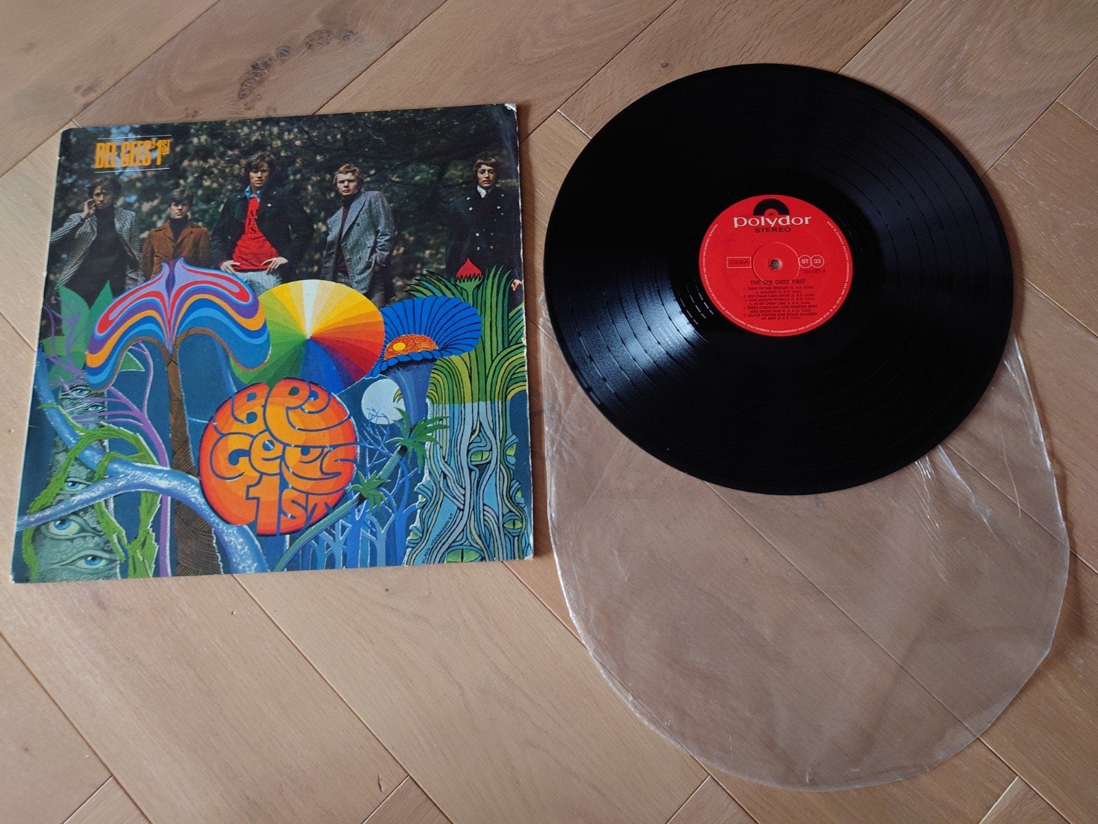 Bee Gees' 1st LP - Polydor (1967), LP, Gebruikt, Pop, Originele persing