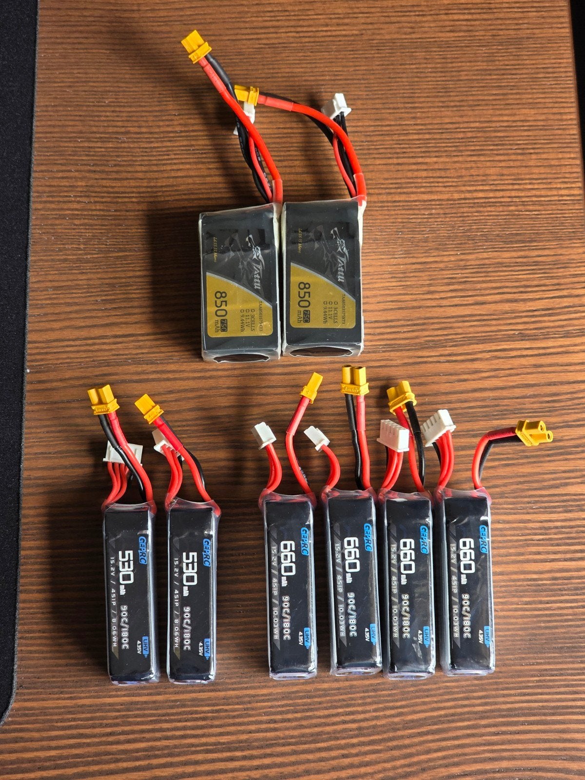 3S / 4S drone FPV batterijen. Cinewhoop., Ophalen of Verzenden, Zo goed als nieuw