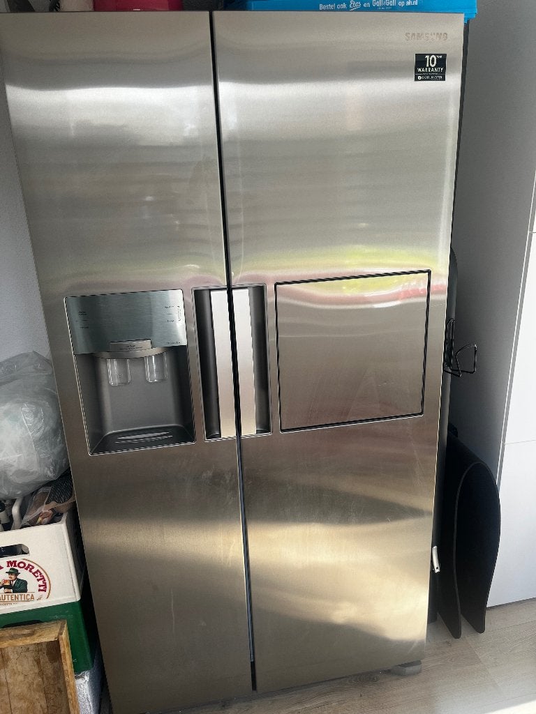 Amerikaanse Koelkast Samsung, Ophalen, Gebruikt, 200 liter of meer, 60 cm of meer