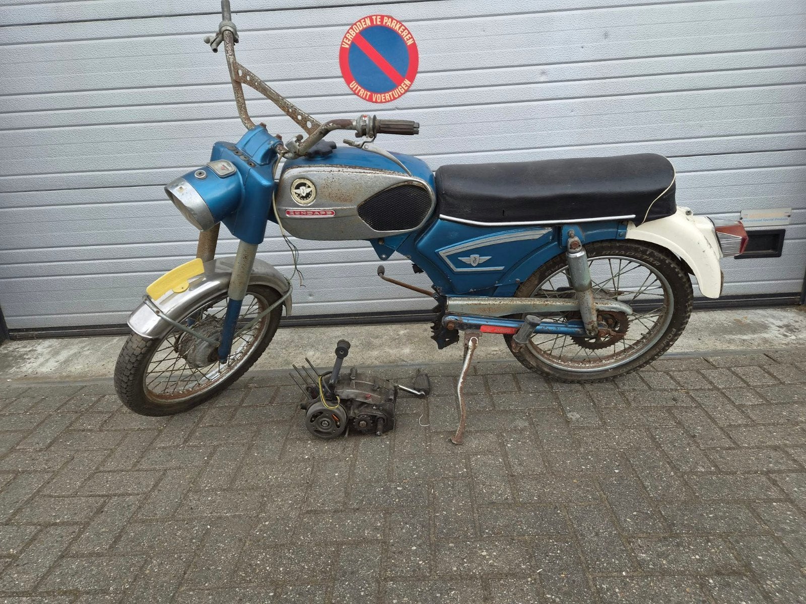 Zündapp 517 opknapper, geen kenteken, keurige nummers, Ophalen, Gebruikt, Frame
