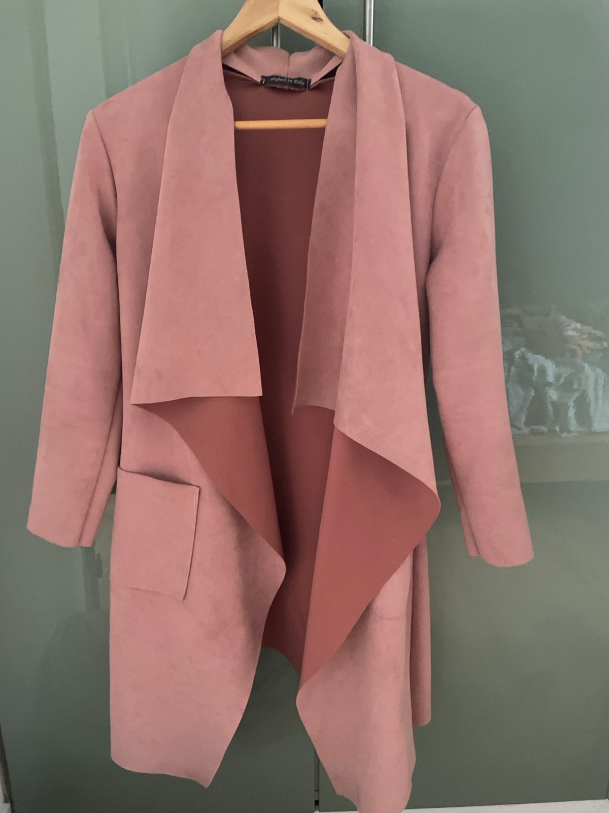Pronto Moda suède-look jasje, Ophalen of Verzenden, Gedragen, Maat 38/40 (M), Roze