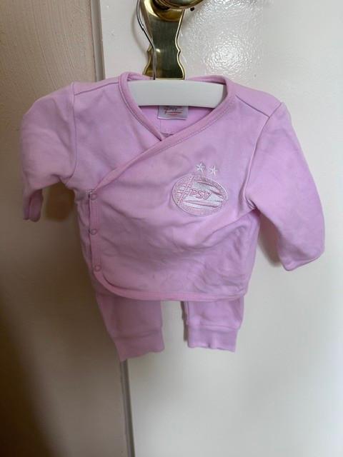 PSV Baby Meisje Pakje Roze Maat 56, Kinderen en Baby's, Babykleding | Maat 56, Zo goed als nieuw, PSV, Pakje, Verzenden