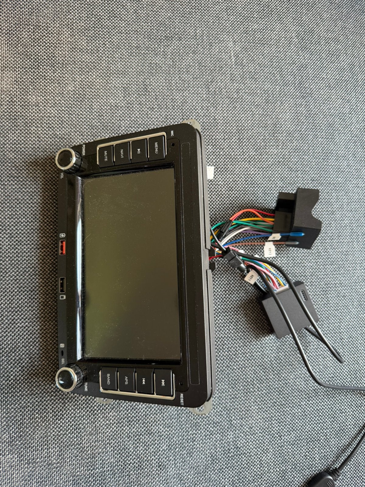 Infotainment 7” scherm VW, Auto diversen, Ophalen of Verzenden, Zo goed als nieuw