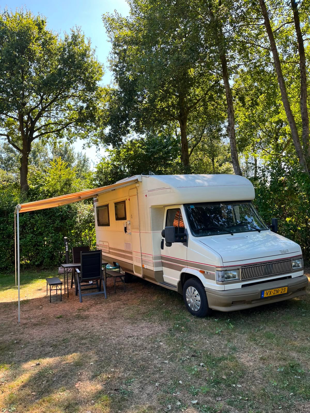 Nette fiat ducato camper te koop, Caravans en Kamperen, Campers, Rookmelder, Standaard zit, Fiat, 6 tot 7 meter