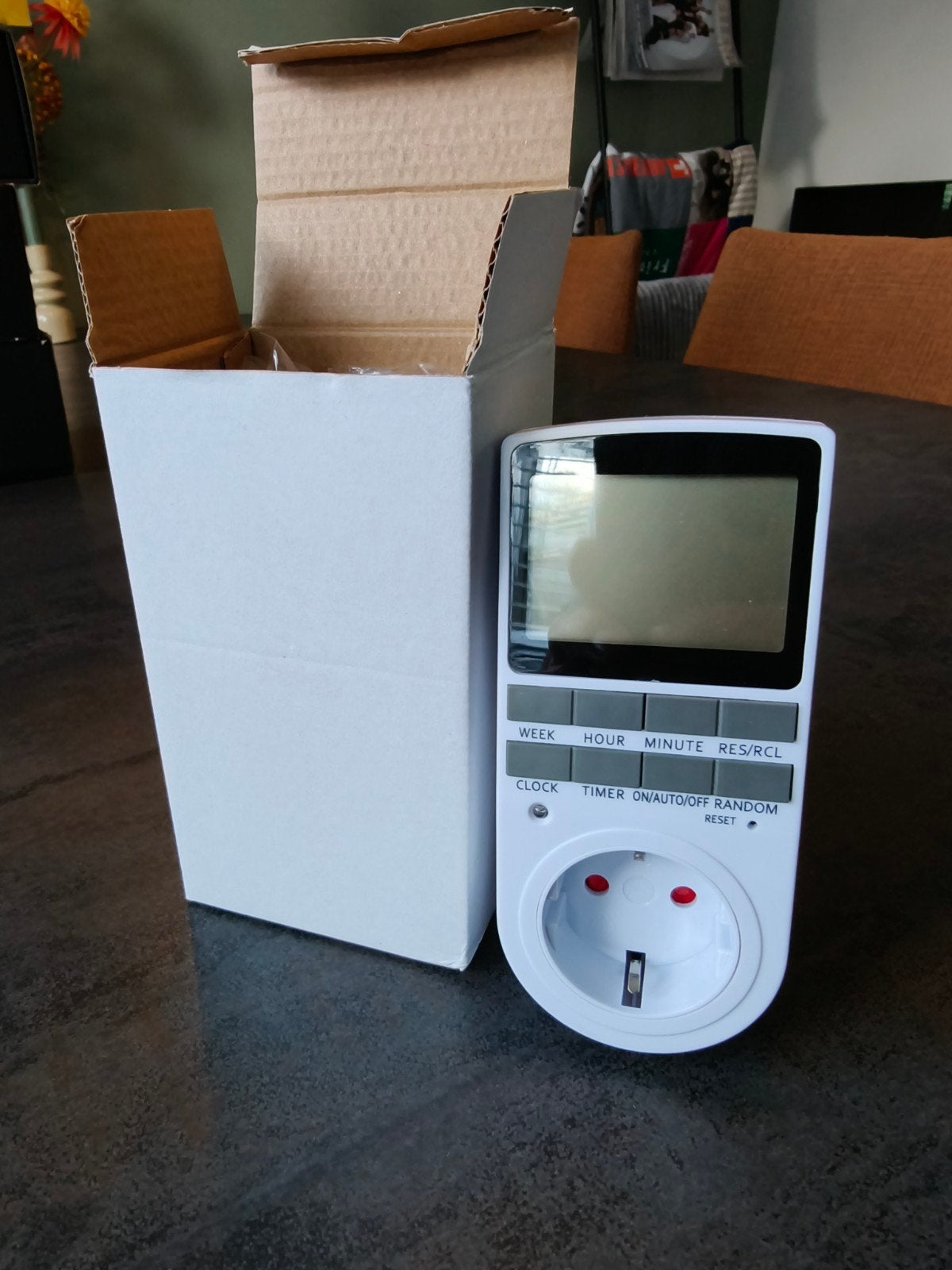 Digitale tijdschakelaar met display - Nieuw in doos, Ophalen of Verzenden, Nieuw, Overige merken, Overige typen