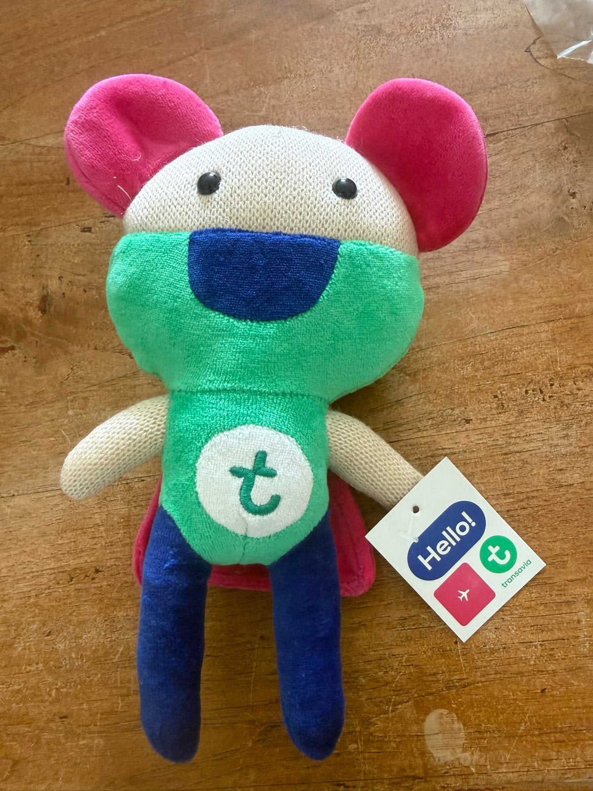 Nieuwe Transavia knuffel met label, Overige merken, Overige karakters, Overige typen, Nieuw