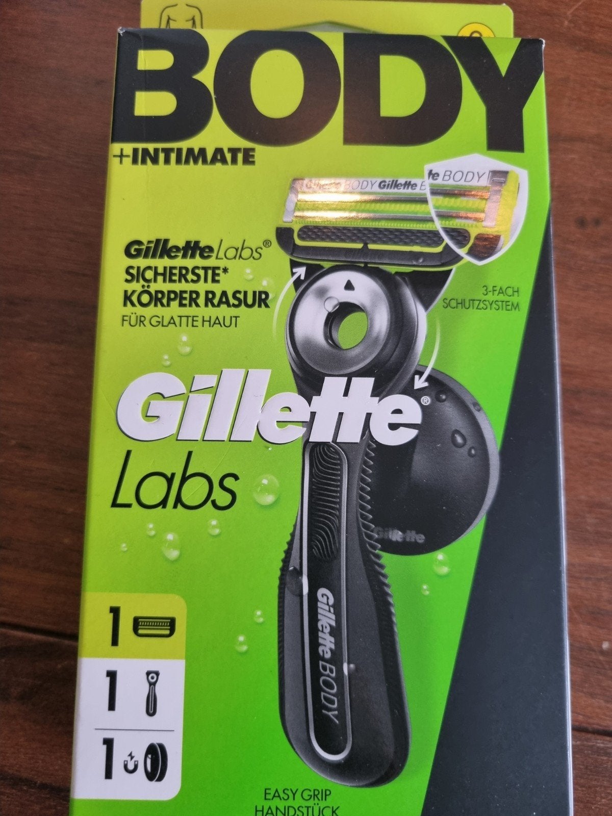 Gillette Labs Body + Intimate Scheermes voor Gladde Huid, Ophalen, Nieuw, Overige typen