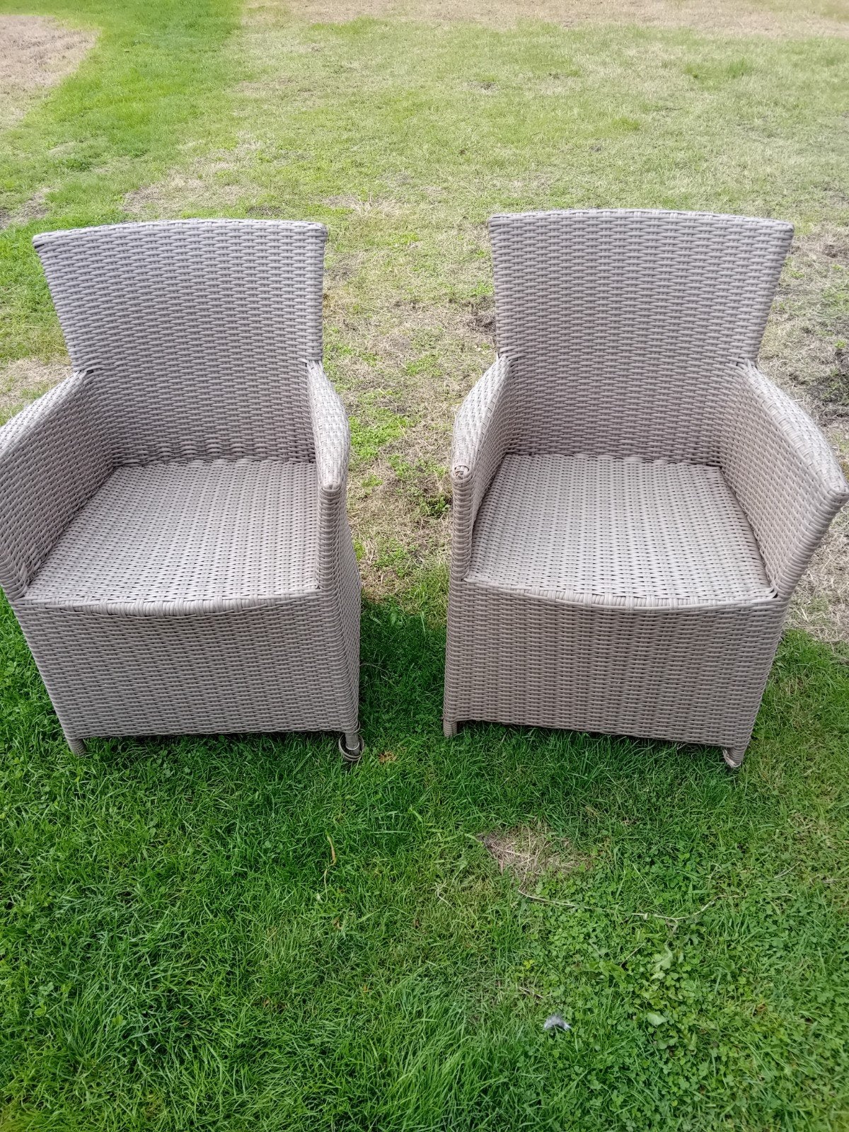 6 tuinstoelen, Tuin en Terras, Ophalen, Gebruikt, Kunststof