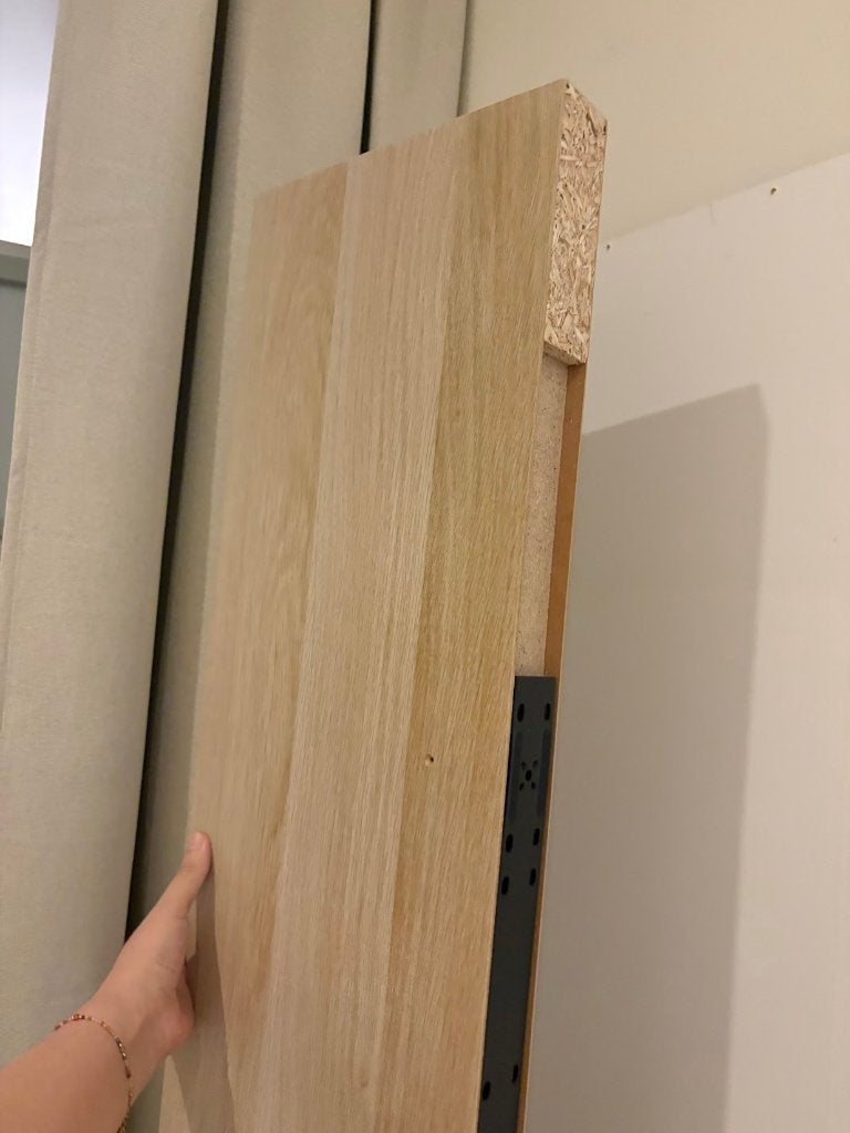 ikea LACK shelf, white stained oak effect, 190 cm, Ophalen, Nieuw