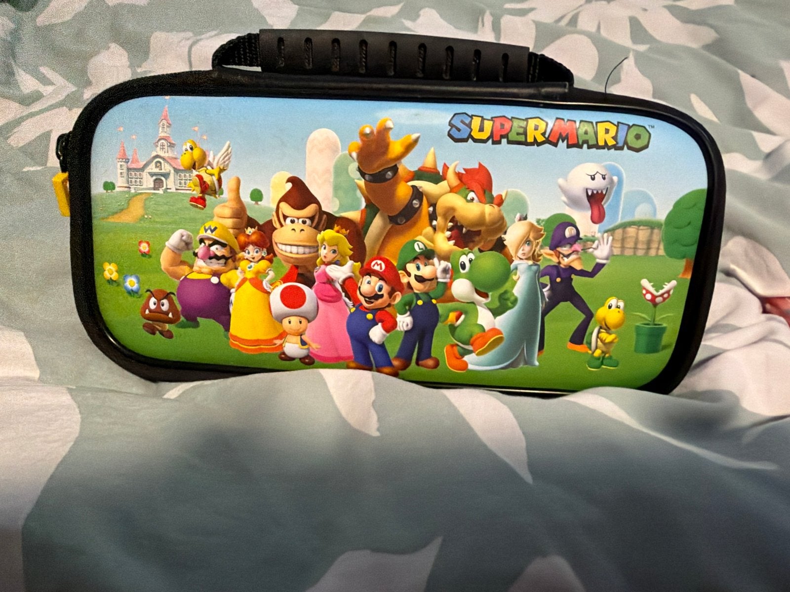 Nintendo Switch Mario Draagtas - Zo goed als nieuw, Ophalen of Verzenden, Zo goed als nieuw, Zonder controller, Switch Original