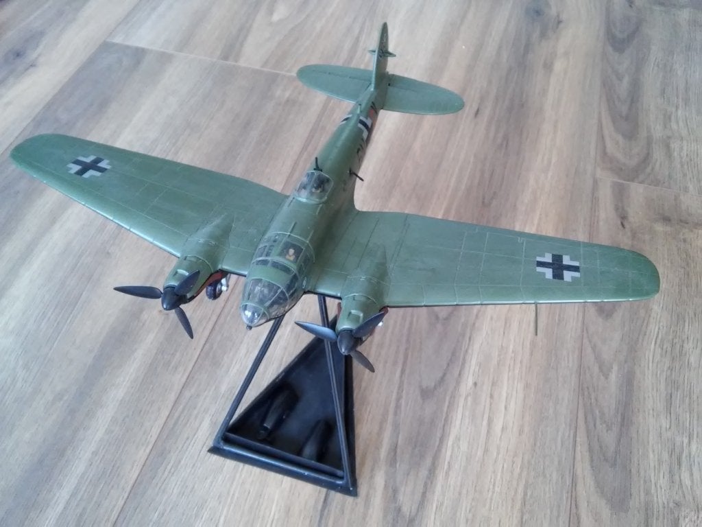 oorlogsvliegtuig Heinkel HE 111, Gebruikt, Groter dan 1:72, Vliegtuig, Ophalen