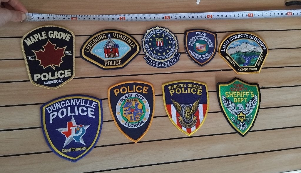 Original law enforcement patches, Verzenden, Nieuw