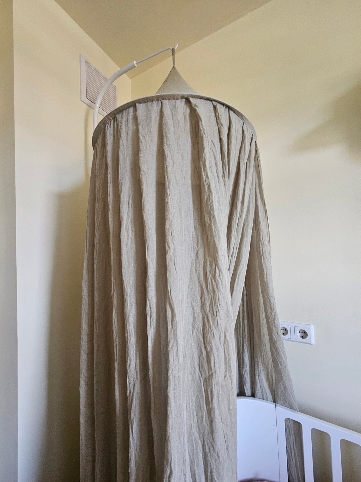 Piekstok met klamboe jollein olive green, Ophalen, Zo goed als nieuw, Klamboe