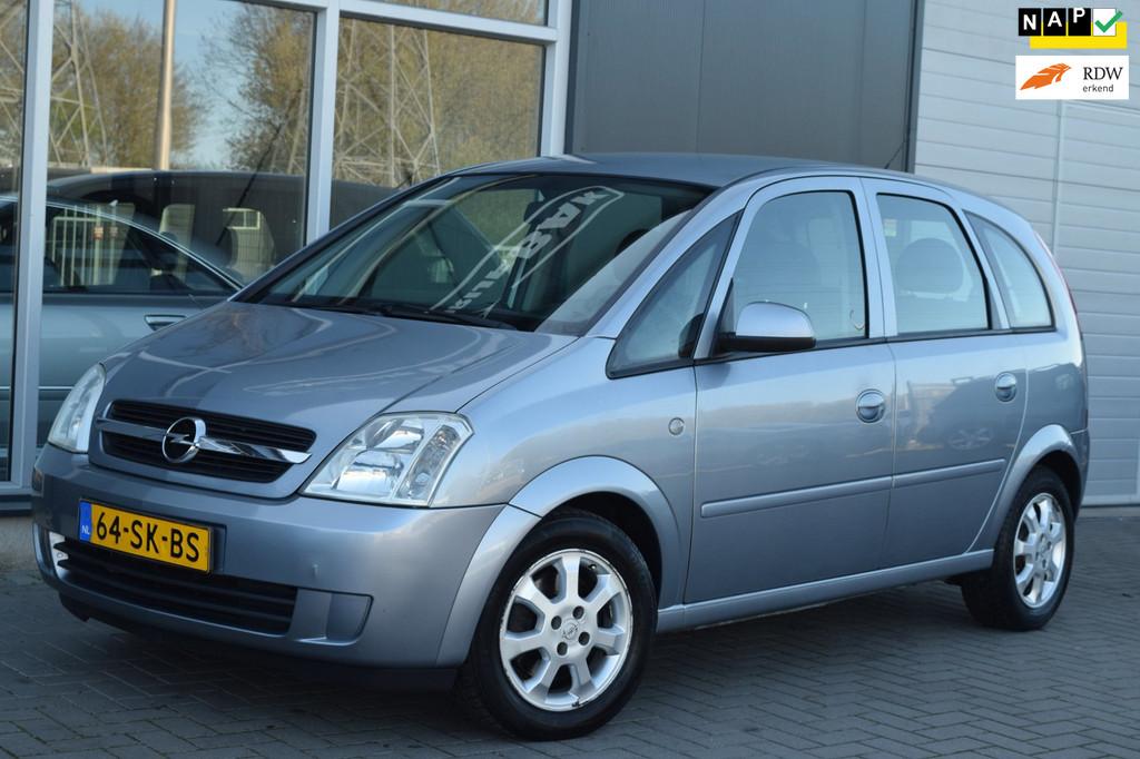 Opel Meriva 1.6-16V Enjoy | Inruilkoopje | APK 5-2027, Voorwielaandrijving, Gebruikt, Zwart, 4 cilinders