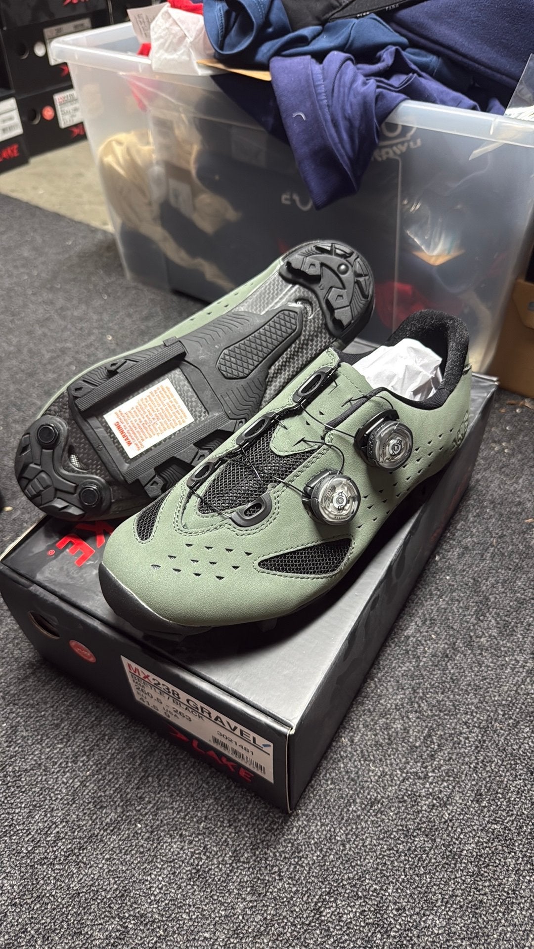 Lake MX238 gravel schoenen nieuw maat 41.5, Schoenen, Nieuw, Ophalen of Verzenden, N