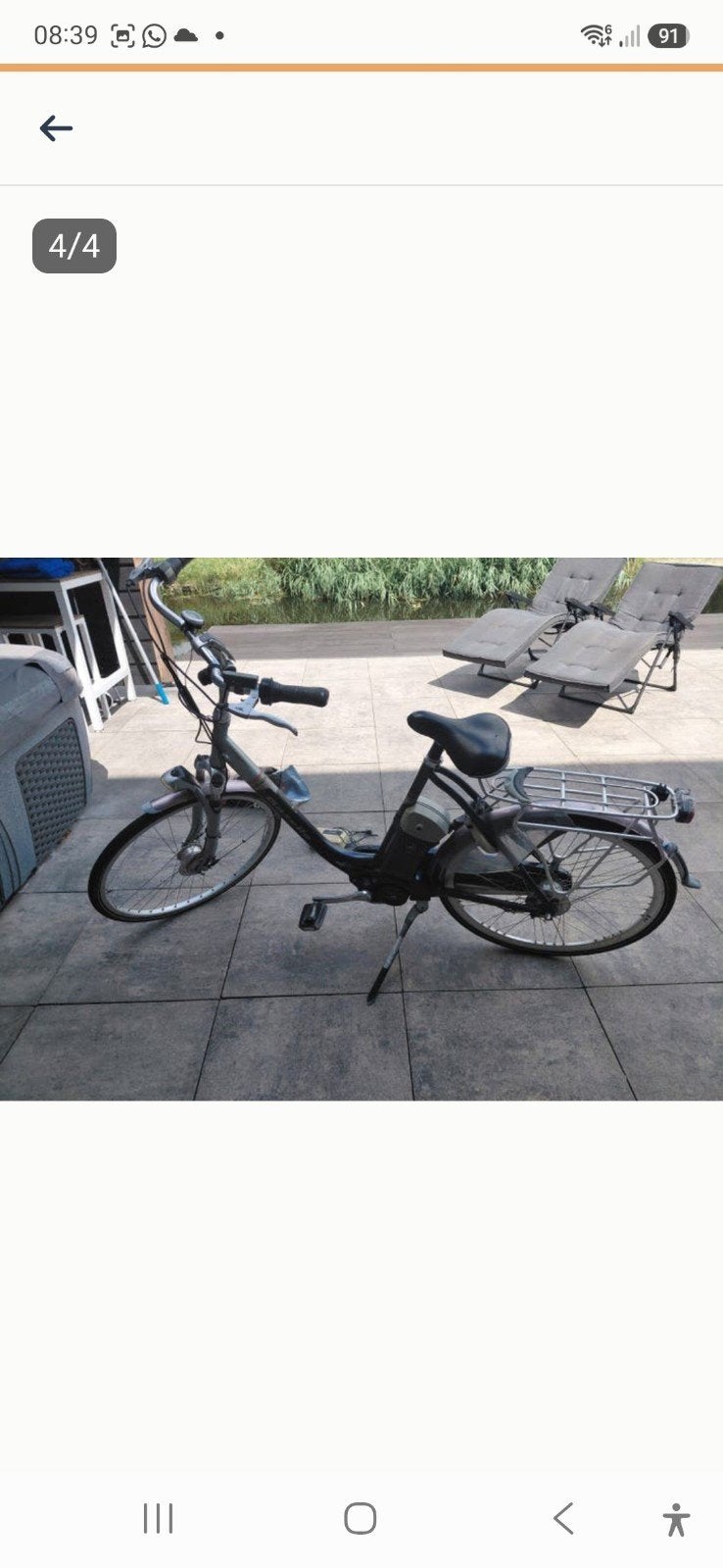 Gazelle Easy Gilder Elektrische Fiets, Ophalen, Gebruikt