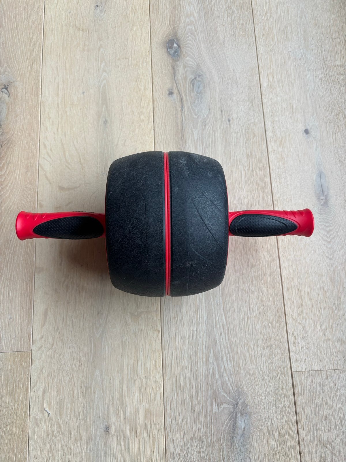 Gymstick Jumbo Ab Roller - Buikspierwiel, Ophalen, Zo goed als nieuw, Buik, Buikspierwiel