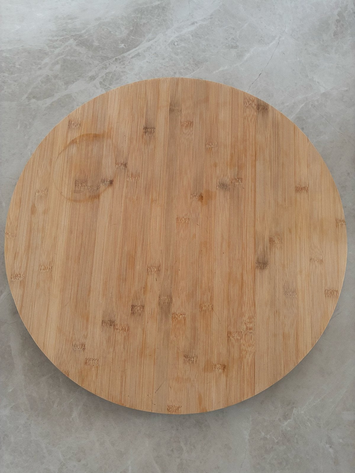 Houten Draaiplateau / Borrelplank - 50 cm diameter, Ophalen, Gebruikt, Hout, Snij-/serveerplank