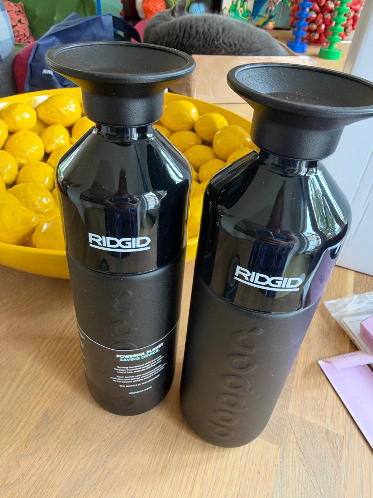 Twee nieuwe Dopper insulated flessen 580 ml, Ophalen of Verzenden, Nieuw