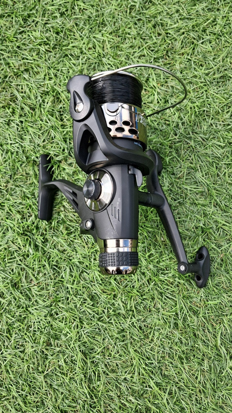 Fish-Xpro Karper Molen 5000 met 0.4mm Mono Lijn, Ophalen, Zo goed als nieuw, Molen