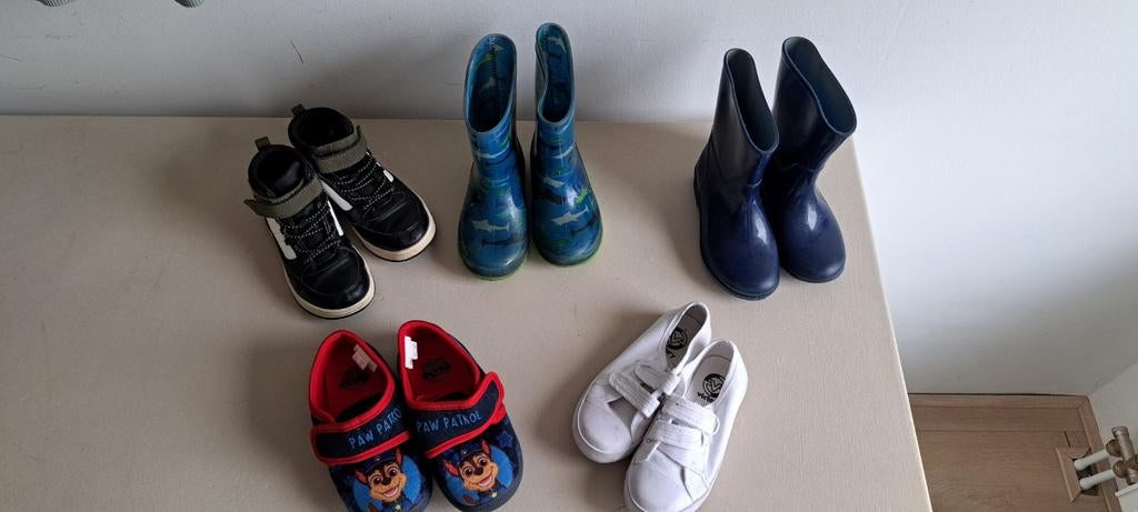 Jongensschoenen maat 27 - Diverse stijlen, Ophalen of Verzenden, Gebruikt, Jongen, Schoenen