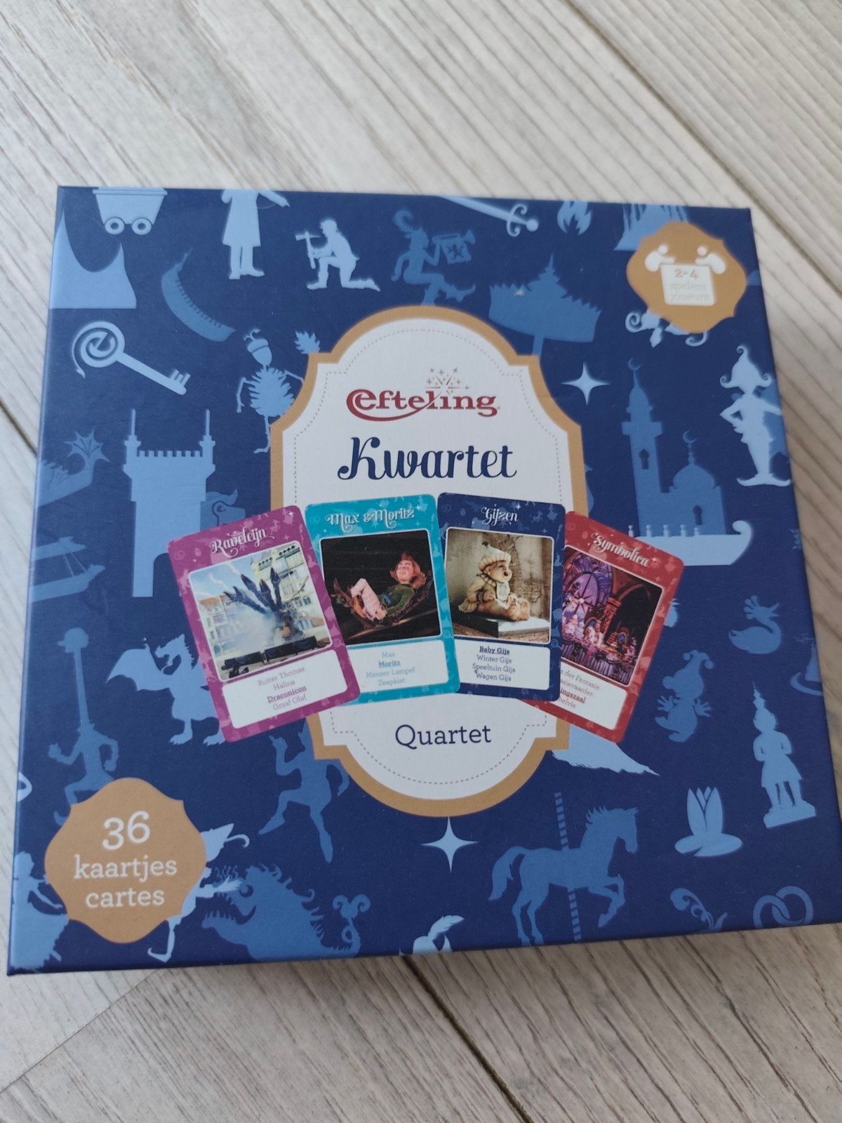 Efteling kwartet, Ophalen, Zo goed als nieuw, Overige typen
