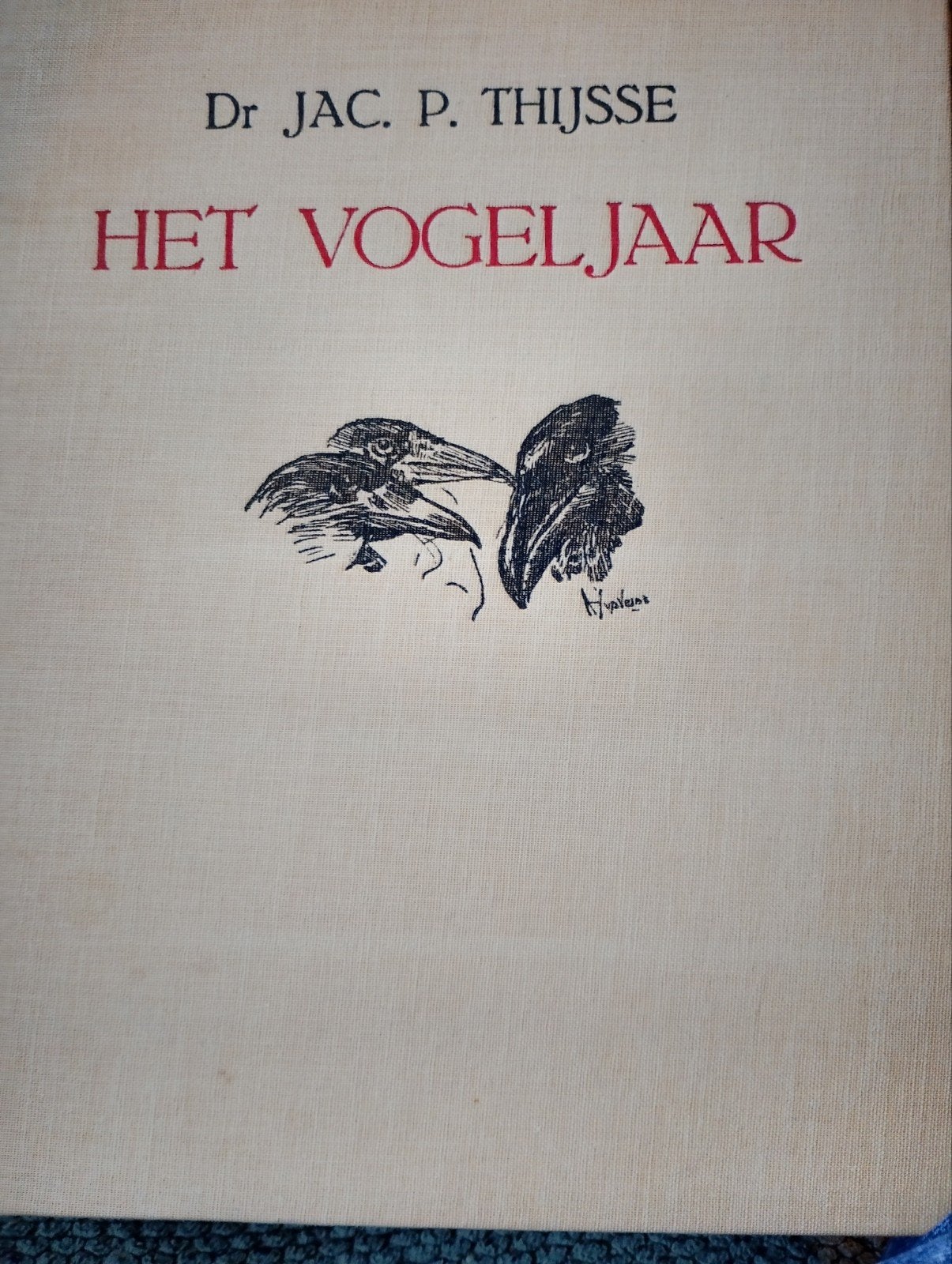 Jac.P. Thijsse: Het vogeljaar (1942), Boeken, Dr. Jac. P. Thijsse, Ophalen of Verzenden, Zo goed als nieuw, Vogels