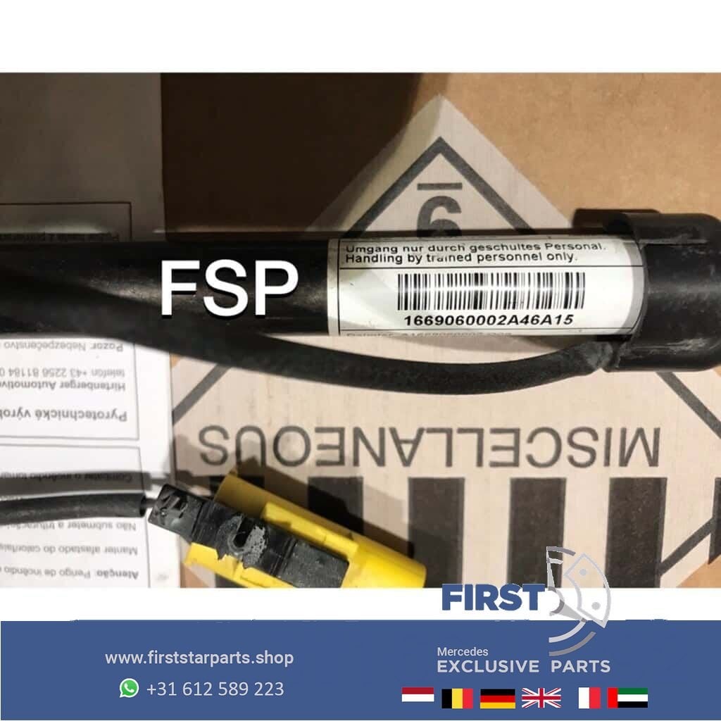 W166 W292 Motorkap activator airbag SET Mercedes GLE 2015-20, Gebruikt, -, Ophalen of Verzenden, -