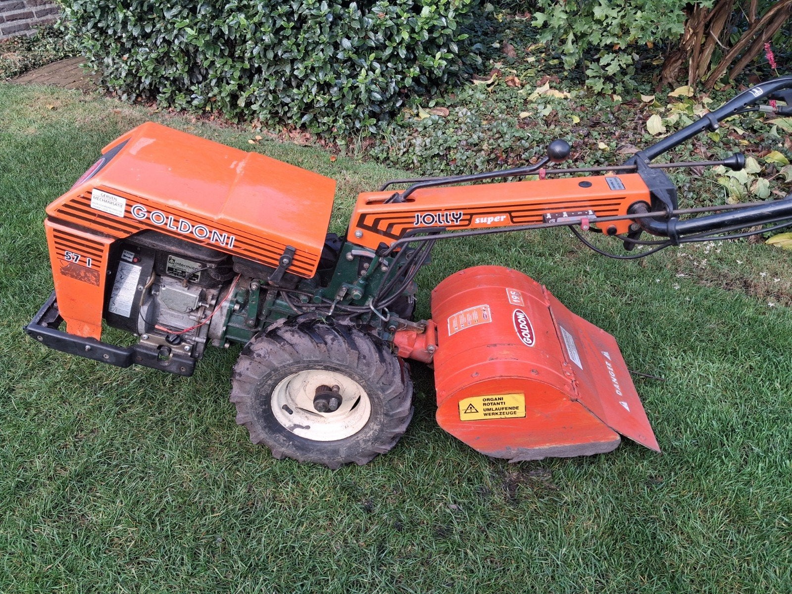 Goldoni Tuinfrees, Ophalen, Gebruikt, Benzine, Tuinfrees