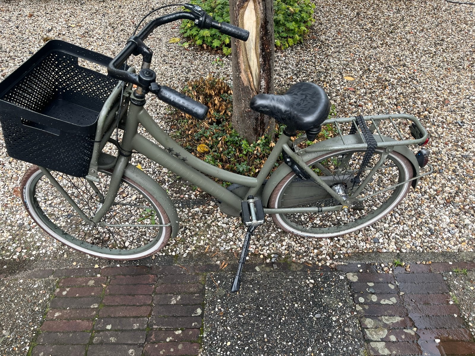 Stoere cortina u4 meisjesfiets 24 inch, Fietsen en Brommers, Ophalen, Zo goed als nieuw, 24 inch, Versnellingen