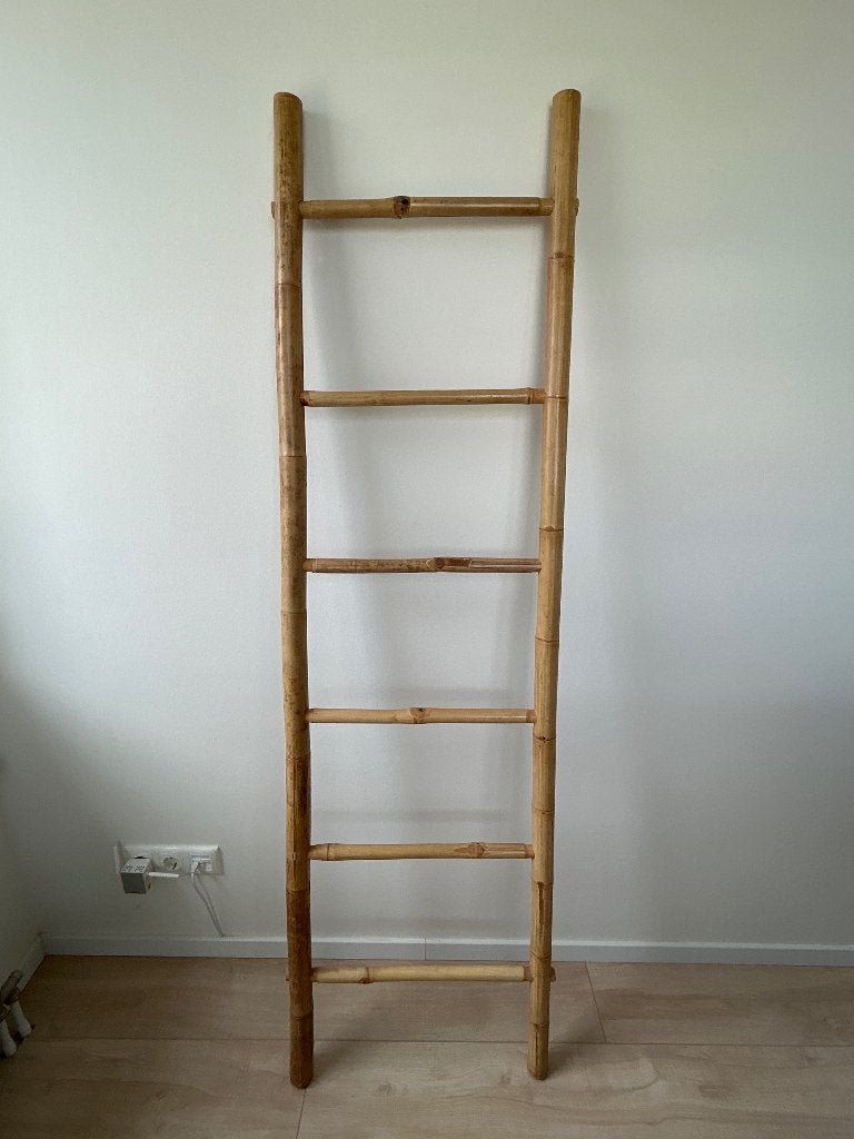 Decoratieve bamboe ladder, Ophalen, Zo goed als nieuw, Natuurlijk materiaal