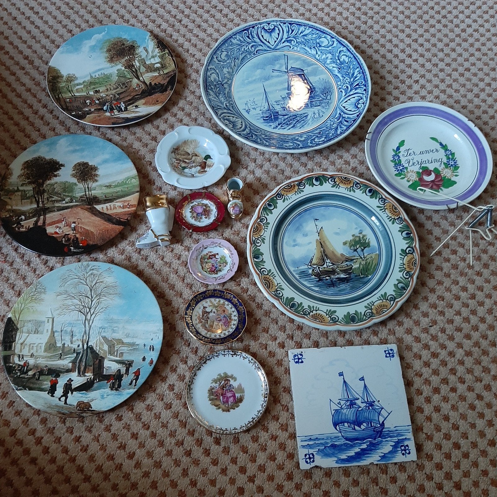 Diverse wandborden ., Antiek en Kunst, Ophalen of Verzenden
