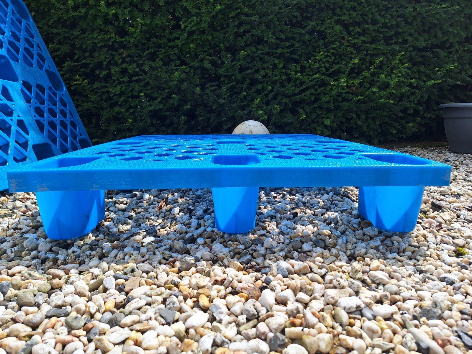Blauwe pallets 120x80x15 cms, Ophalen, 100 cm of meer, 60 cm of meer, Overige typen