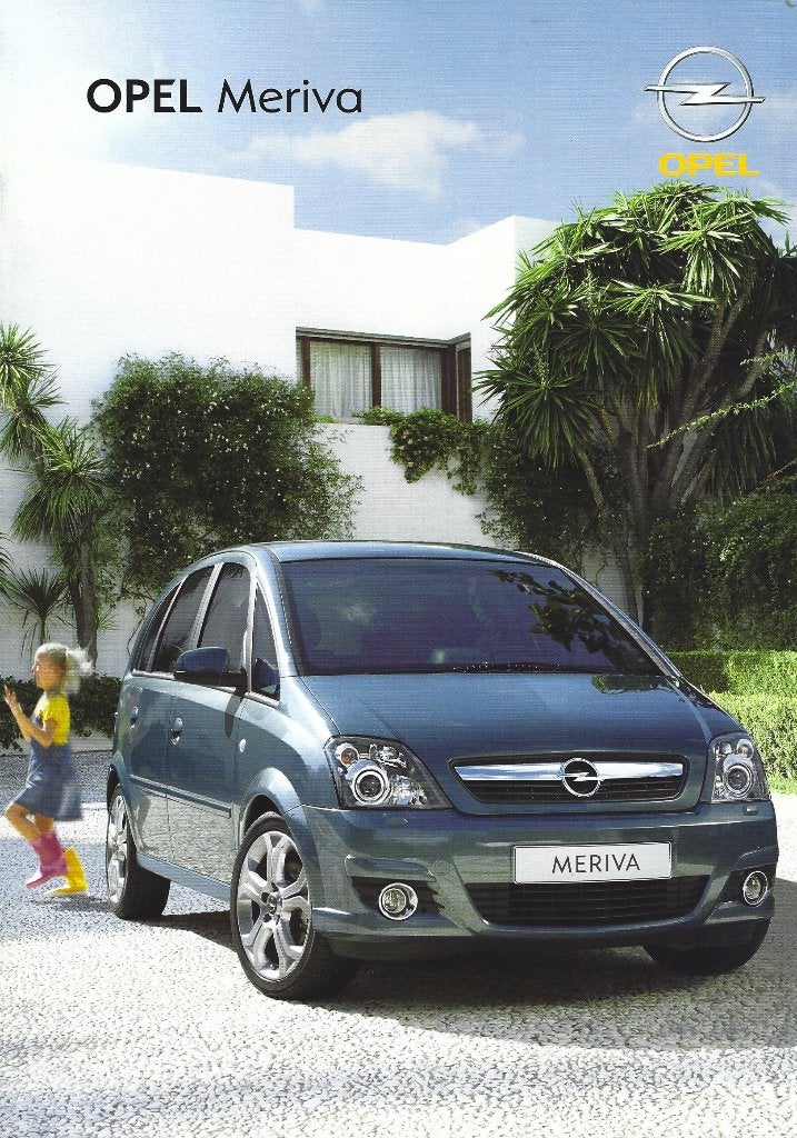 Brochure Opel Meriva 2007, Ophalen of Verzenden, Gelezen, Opel