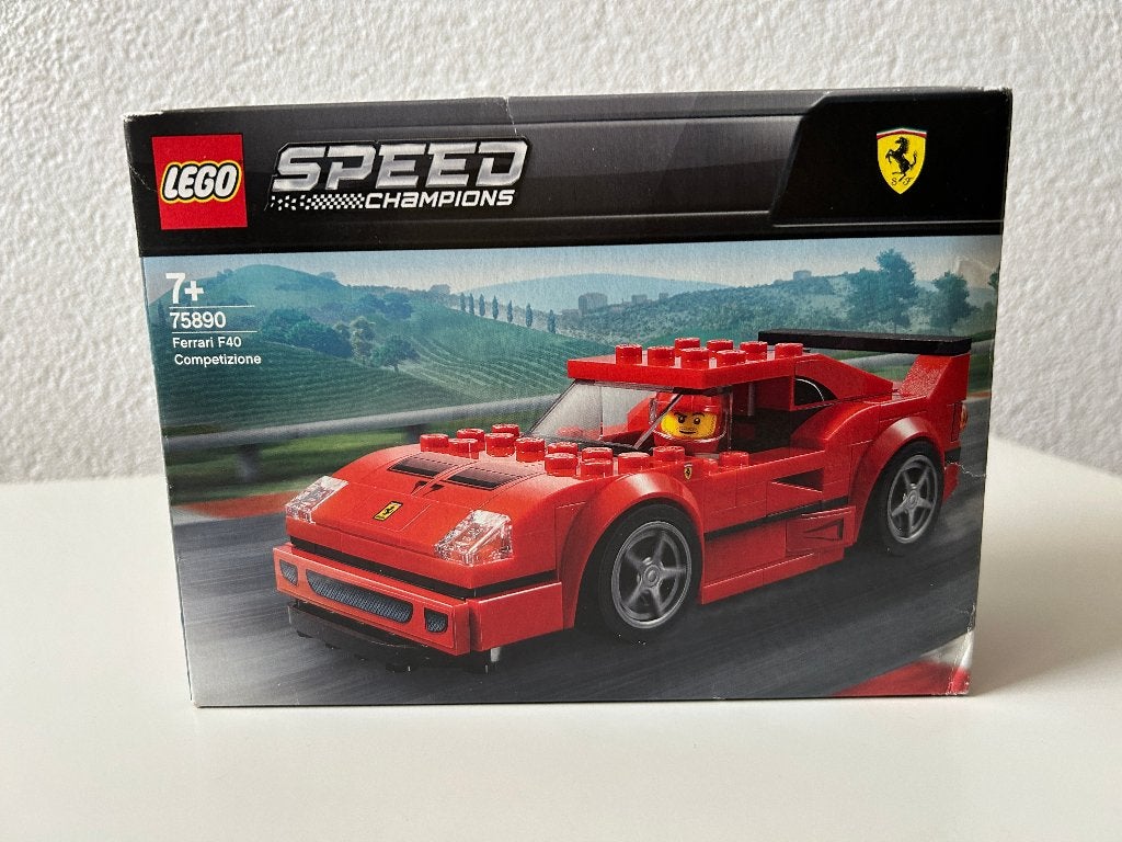 LEGO Speed Champions Ferrari F40 Competizione - 75890 (08), Kinderen en Baby's, Ophalen, Lego, Nieuw, Speed Champions