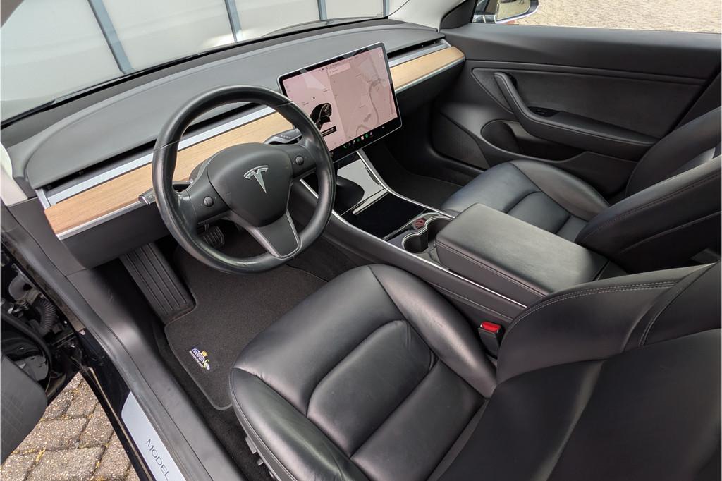 Tesla Model 3 Standard RWD Plus 60kWh SOH 84% Trekhaak, Auto's, 910 kg, Gebruikt, Zwart, Met garantie (alle)