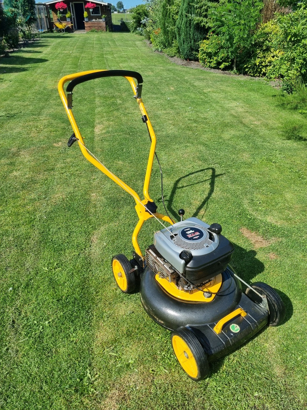 Prima Stiga MC 504 Benzine mulching grasmaaier, Tuin en Terras, Grasmaaiers, Ophalen, Cirkelmaaier, Gebruikt, Stiga