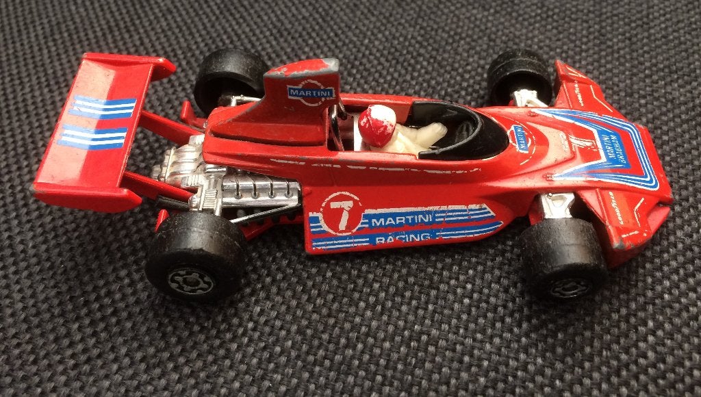 Matchbox Superkings K-41 Brabham BT44B, Ophalen of Verzenden, Gebruikt, Auto, Matchbox