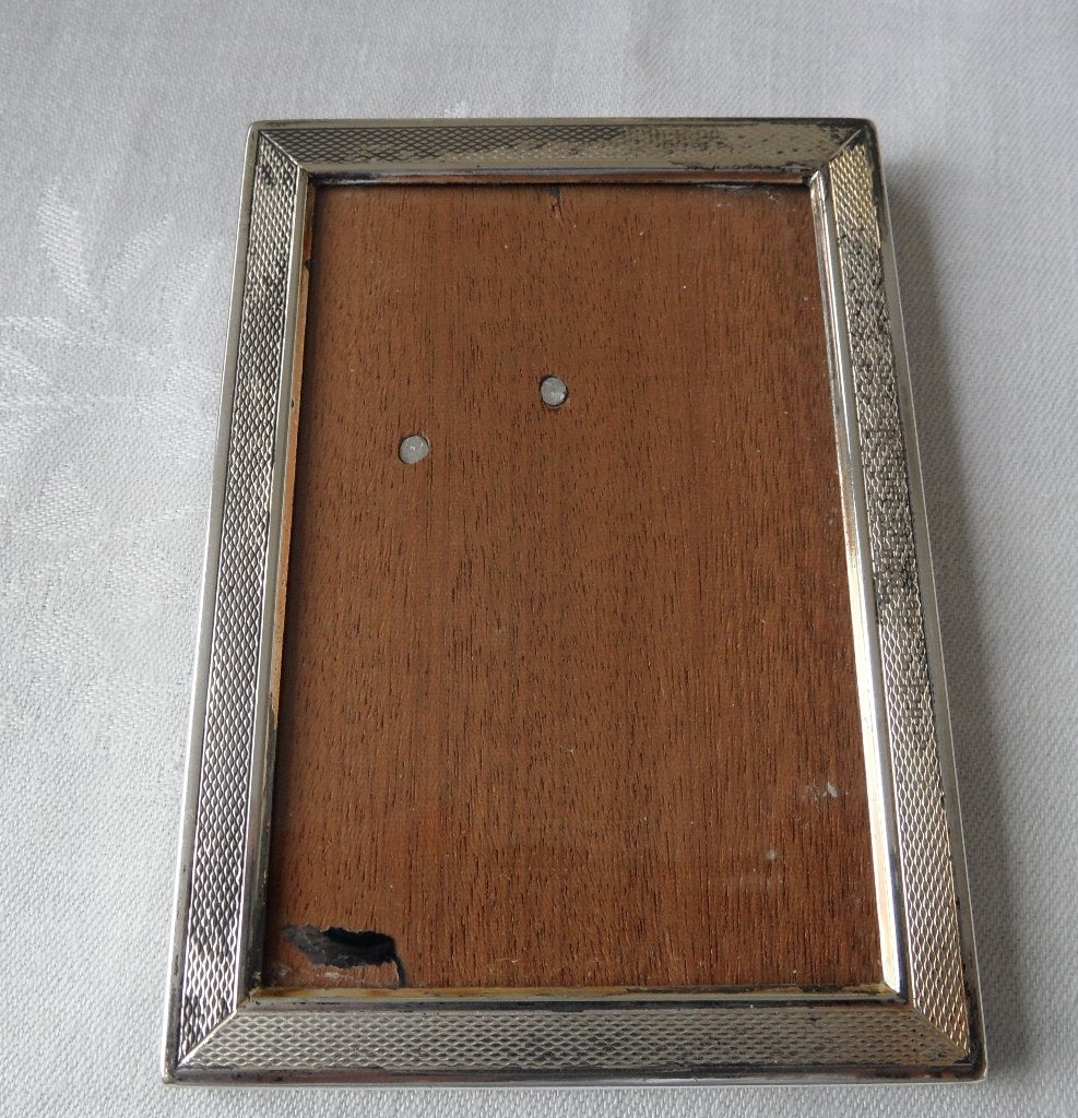 Klein  oude zilveren foto lijst zie, Antiek en Kunst, Ophalen of Verzenden, Zilver