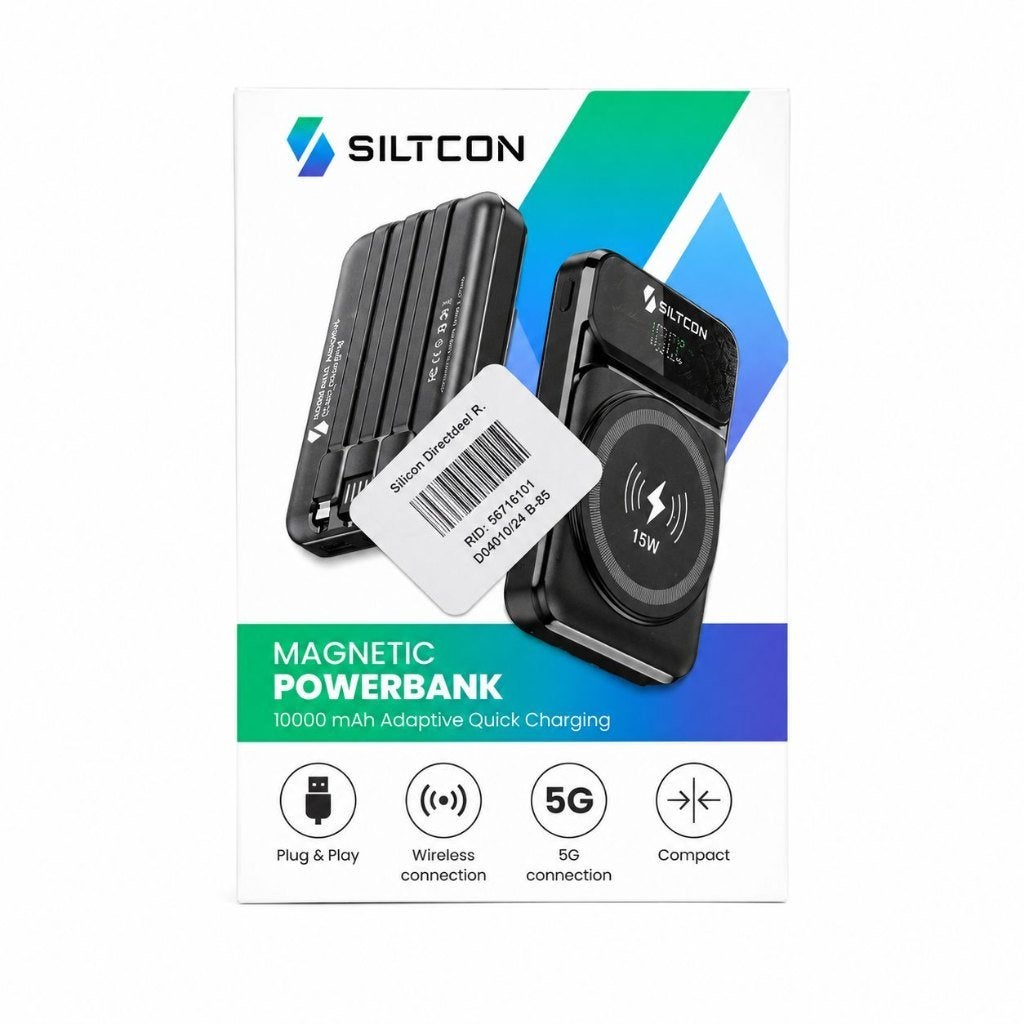 Siltcon Magnetic Powerbank 10000mAh | Nieuw | €19,99, ., Nieuw, Ophalen of Verzenden, .