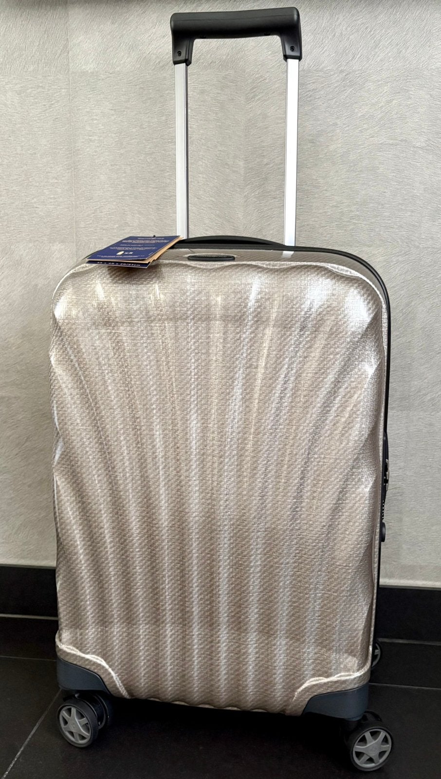 NIEUW! Samsonite C-lite Spinner 55 cm- ivory Gold-, Ophalen, Nieuw, Overige materialen, 50 tot 60 cm
