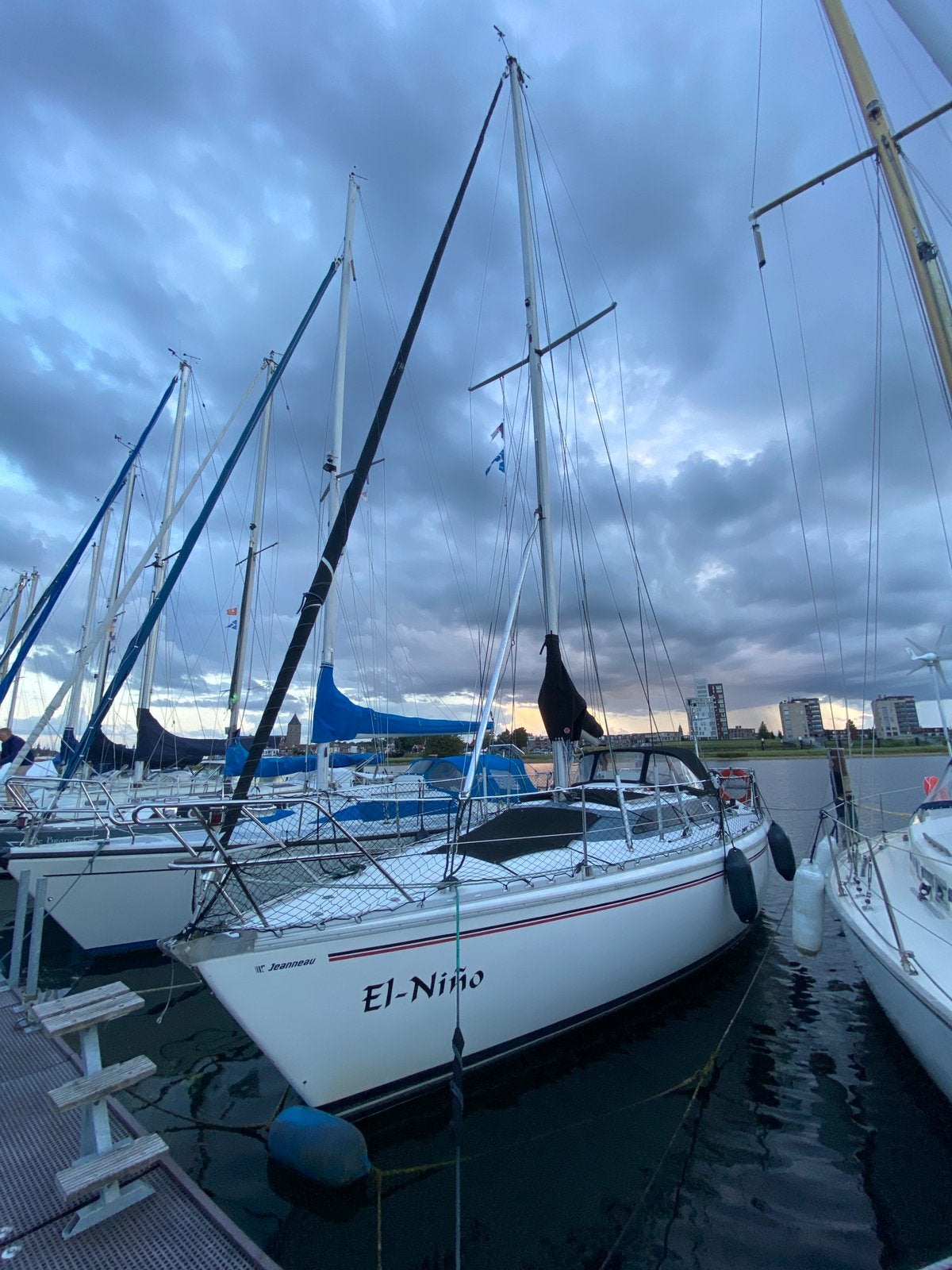 Jeanneau Attalia 32 (met hefkiel), 10 m, Gebruikt, 1.90 meter, Binnenboordmotor