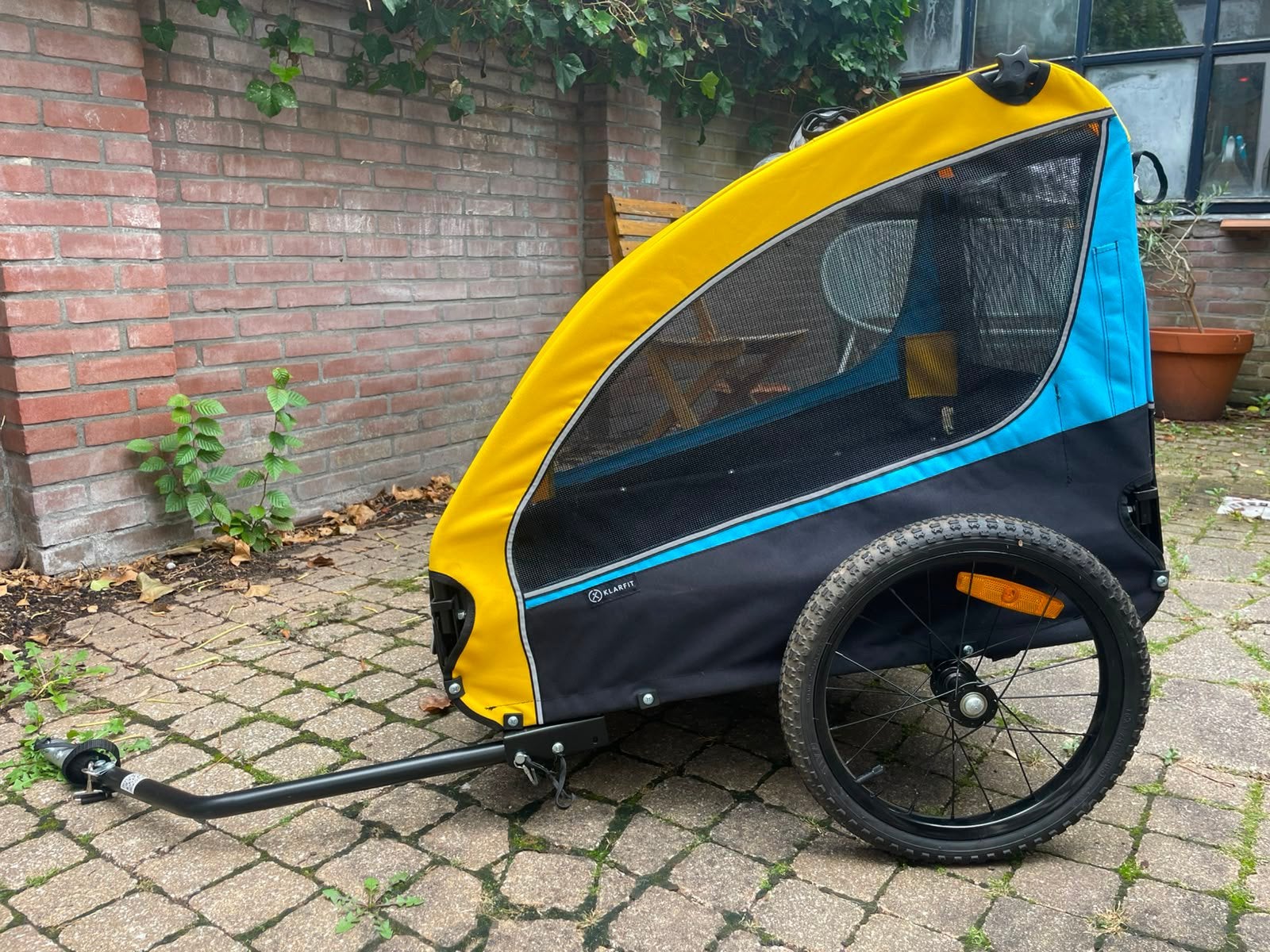 Klarfit hondenfiets-kar voor middelgrote hond, Ophalen, Zo goed als nieuw, Hondenkar, 20 tot 40 kg