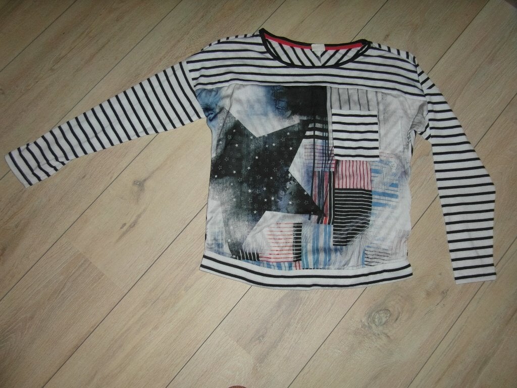 Taifun top met Grafische Sterrenprint - maat M, Kleding | Dames, Maat 38/40 (M), Meerkleurig, Ophalen of Verzenden, Zo goed als nieuw
